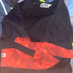 Long sleeve bape shirt